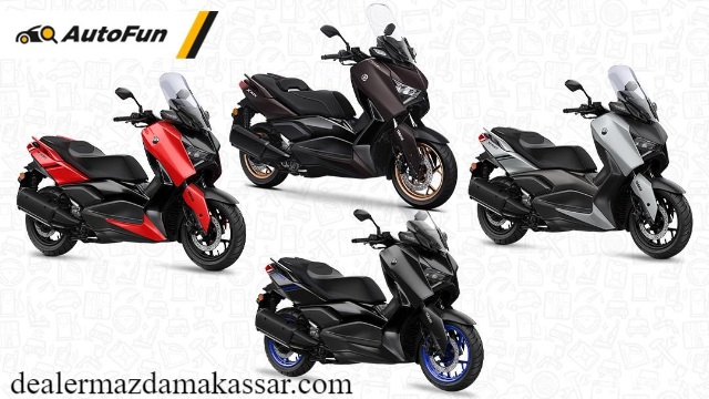 Motor Yamaha XMAX Pilihan Warna Baru dan Harga Terjangkau